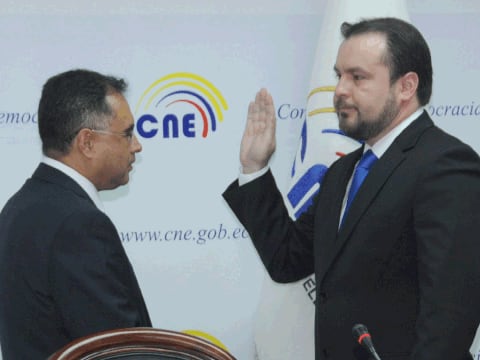 Paúl Salazar es el nuevo presidente del CNE