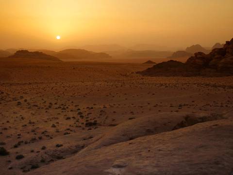 Desierto Wadi Rum de Jordania, el paraíso de Hollywood para las películas 