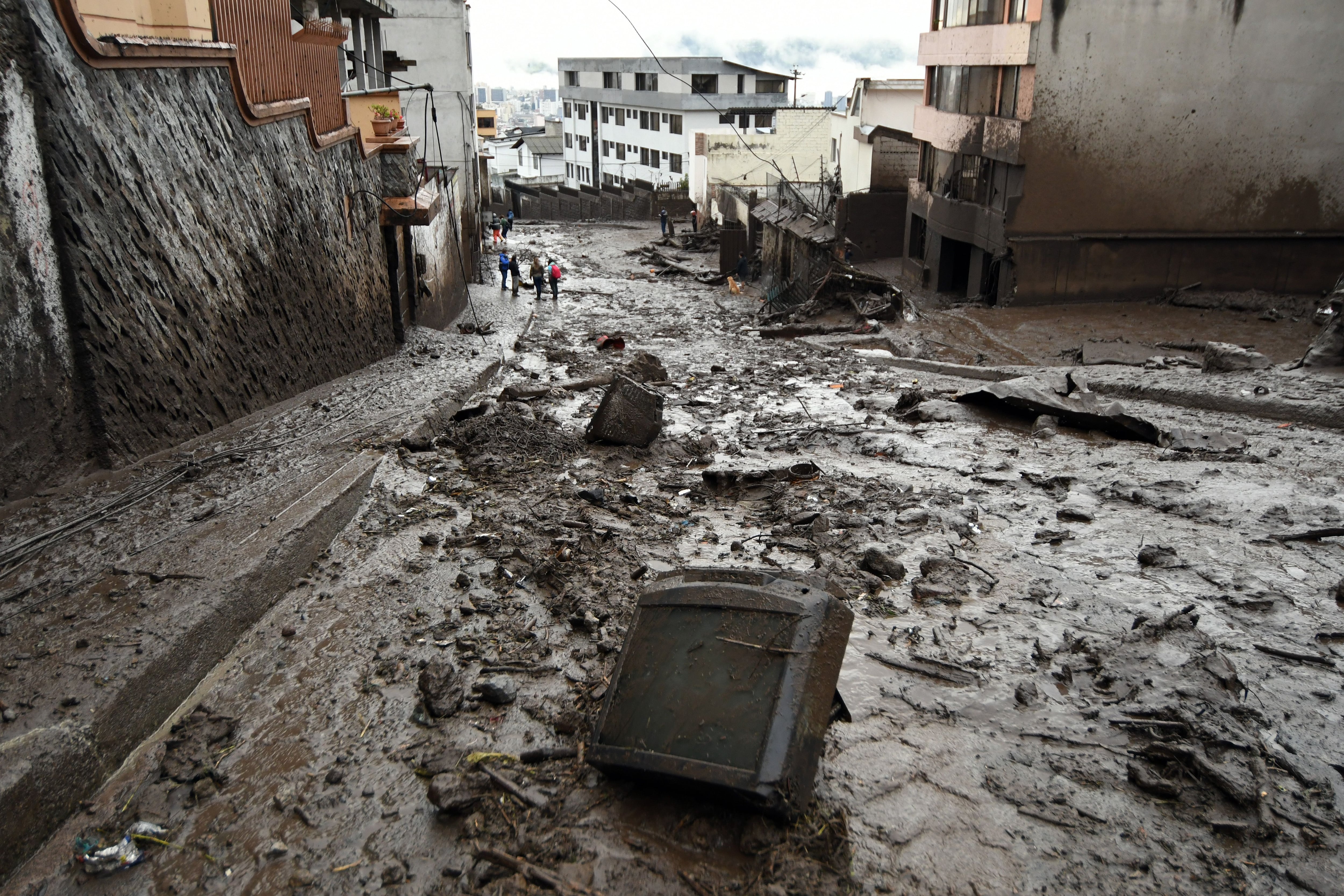 Santiago Guarderas confirma que son 22 los fallecidos por aluvión que afectó al sector de La Gasca, en el noroccidente de Quito