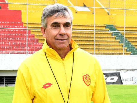 Darío Tempesta, convencido de que llegará con Aucas a la Copa Sudamericana