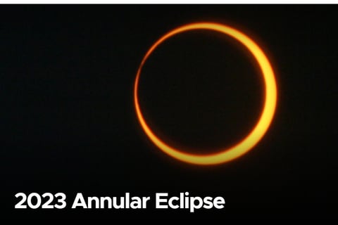 Cuándo se podrá observar desde Ecuador el eclipse solar parcial ‘Anillo de Fuego’ 