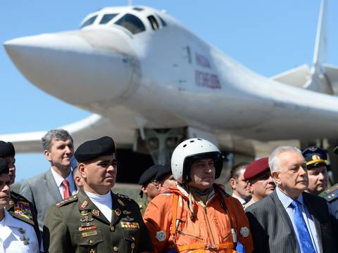 Rusia envía a Venezuela dos bombarderos  con capacidad nuclear para maniobras militares