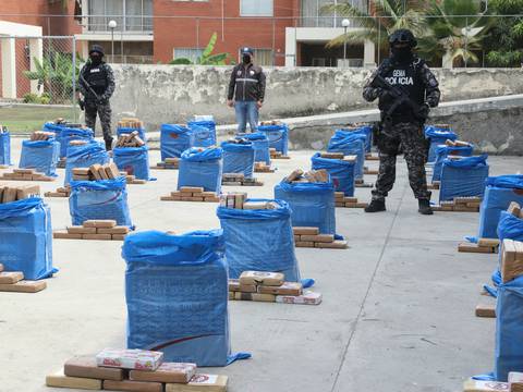 En un embarque de teca se descubrieron 1,5 toneladas de cocaína y 3 toneladas más en botellas de guayusa