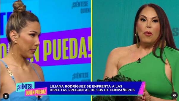 Alejandra Jaramillo enfrenta a Liliana Rodríguez en vivo tras un año de 'rivalidad': ¿Tienes algo en mi contra? | Gente | Entretenimiento | El Universo