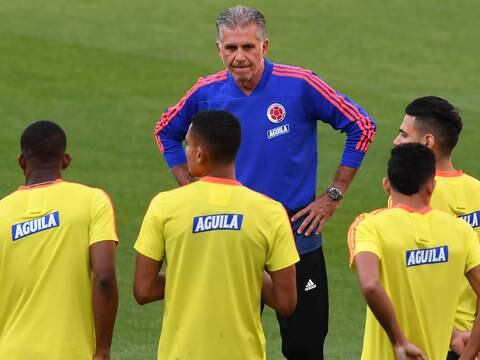 Carlos Queiroz confía en una victoria de Colombia ante un "Chile favorito"