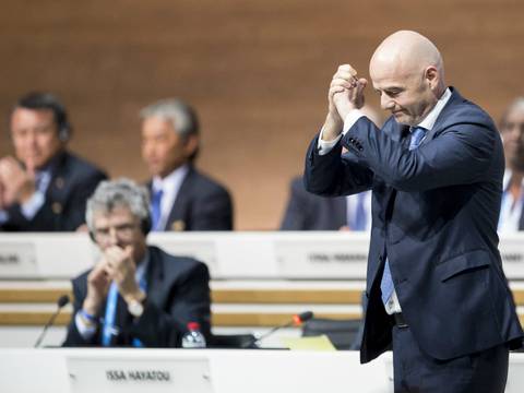 Gianni Infantino: "Vamos a restaurar el respeto y la imagen de la FIFA"