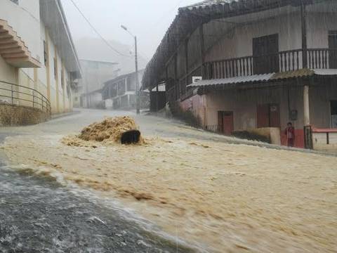 Varios sectores de Loja se encuentran incomunicados debido a las lluvias