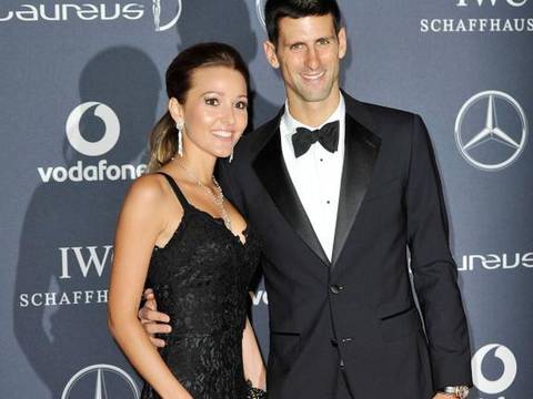 El tenista Novak Djokovic se casó con su novia Jelena Ristic