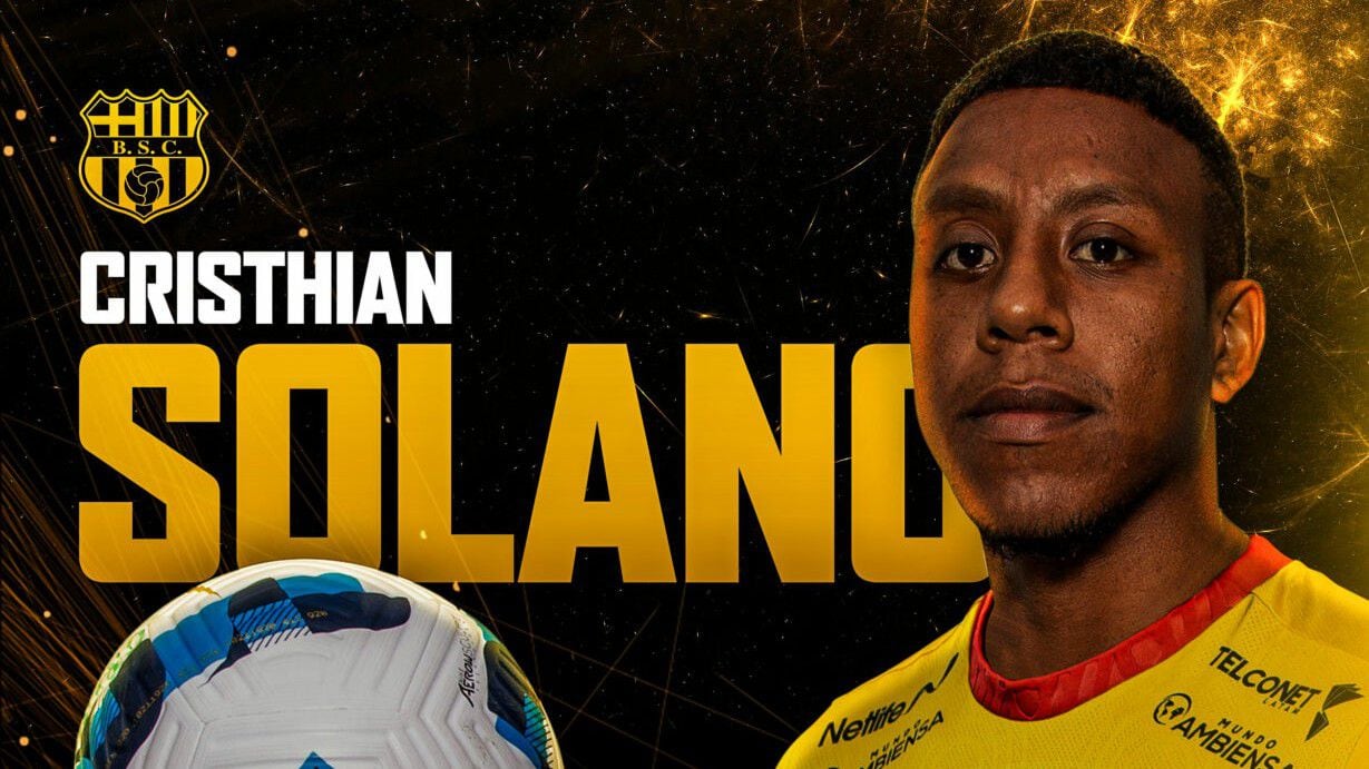 Oficial: Barcelona SC refuerza su ofensiva con la llegada de Cristhian  Solano | Campeonato Nacional | Deportes | El Universo