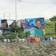 Paredes de Socio Vivienda 3 se convierten en lienzo para murales de la Bienal de Arte Urbano Haciendo Calle