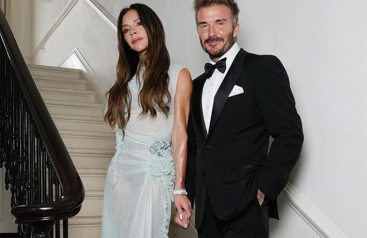 La discusión en redes sociales por mirada que le lanza Antonela Roccuzzo a David Beckham, ¿fue coqueta? | Gente | Entretenimiento | El Universo