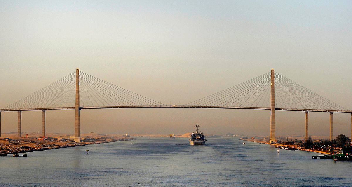 What is the historical significance of the Suez Canal, blocked by a large ship |  International |  News