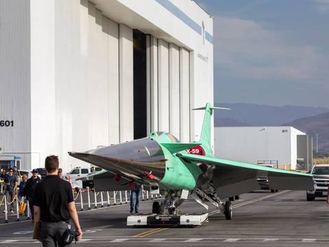 La NASA posterga hasta el próximo año el primer vuelo de su avión supersónico silencioso X-59