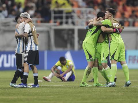 Brasil, otra vez víctima de Argentina: la albiceleste golea a su clásico rival y es semifinalista en el Mundial sub-17