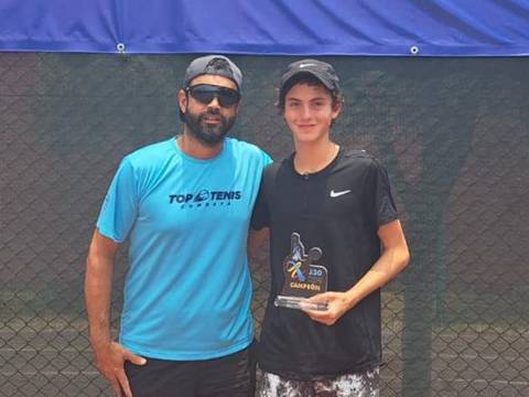 Emilio Camacho conquista su primer título ITF Junior en México
