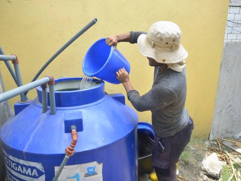 Horarios de cortes de agua en Guayaquil para este miércoles, 24 de enero
