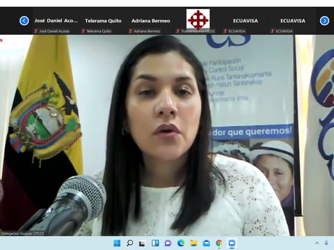 Sofía Almeida cuestiona los cambios realizados al reglamento de elección del contralor del Estado