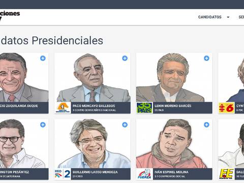 ¿Indeciso? Estas son las propuestas de los candidatos a la Presidencia de Ecuador