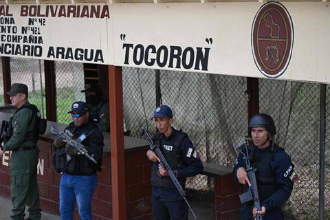 Así era el centro de operaciones del Tren de Aragua en  el penal de Tocorón, Venezuela
