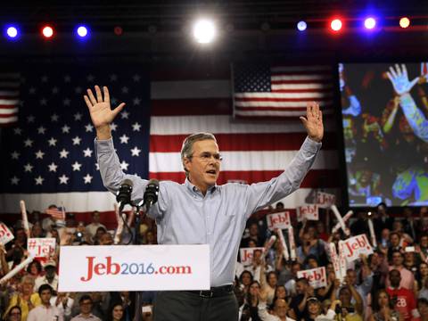 Jeb Bush lanza campaña en busca de la candidatura presidencial