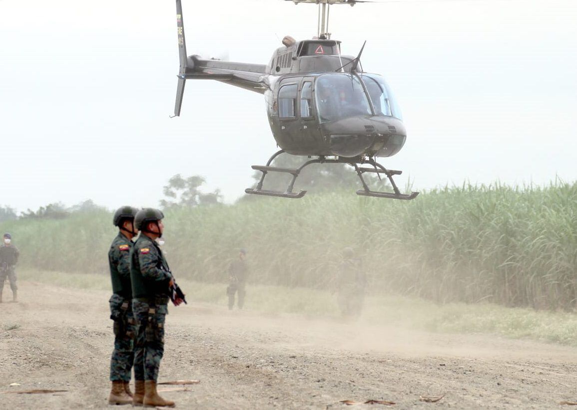Ecuador y Perú realizan maniobras para combatir narcotráfico y delitos transnacionales 