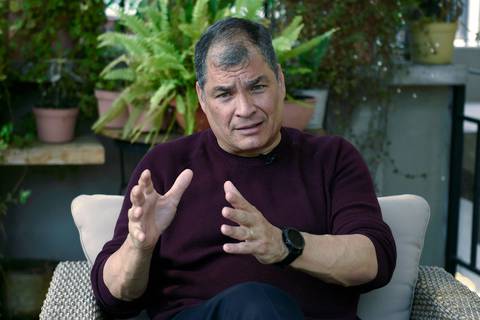 Rafael Correa responde a Alfredo Palacio: ‘Renuncié por mi propia decisión’
