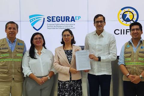 Guayaquil recibirá alertas tempranas por eventos climatológicos mediante convenio 