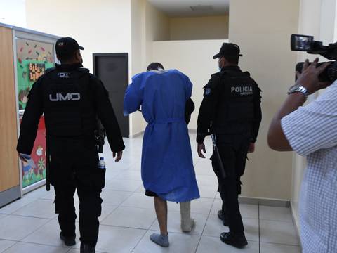 Reo fue atrapado cuando intentaba escapar del hospital del Guasmo, en el sur de Guayaquil
