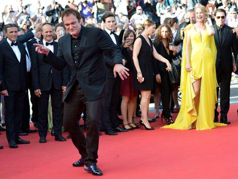 Tarantino, Travolta y Thurman reviven a "Pulp Fiction" en Cannes 