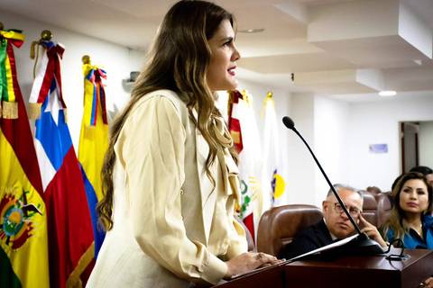 ‘Ahora eres espía’. Mayra S. y Cristina Reyes  planificaban invitaciones oficiales del Parlamento Andino, según chats del caso Purga