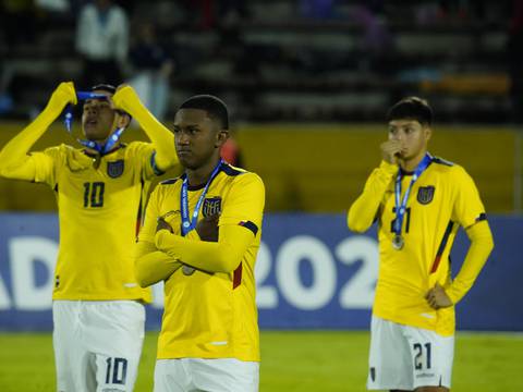 ‘Nos queda una sensación de tristeza’, dice Diego Martínez, técnico de Ecuador, subcampeón del Sudamericano sub-17