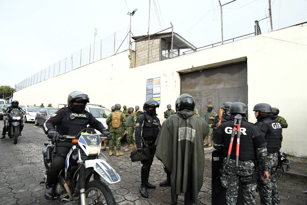 One deceased during incidents between inmates in the El Inca prison, in the north of Quito