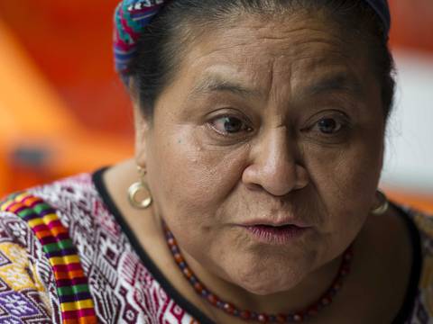 México: Rigoberta Menchú participa en campaña contra la violencia 