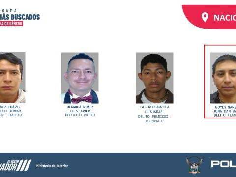 Policía incluye en lista de más buscados a Jonathan Goyes, implicado en crimen de madre y dos niñas halladas en pozos de Tulcán