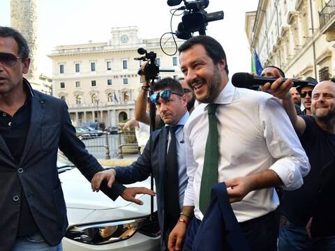 Activista alemana demandará al ministro italiano Matteo Salvini