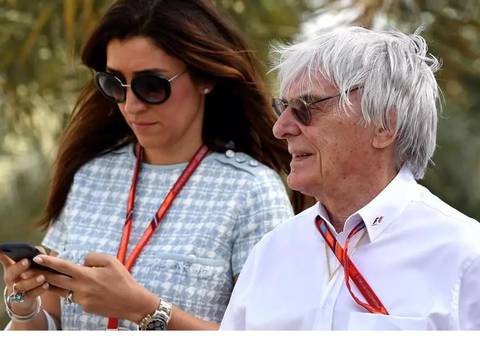 Bernie Ecclestone, el expatrón de la Fórmula Uno, será padre a los 89 años