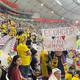 ‘Ecuador mi país, siempre contigo’: aficionados respaldan a la Tri en el estadio Khalifa International en su último partido por la fase de grupos ante Senegal 