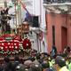 ‘Venimos con fe para renovar nuestra vida, que es pecadora’: procesión Jesús del Gran Poder llenó las calles de Quito