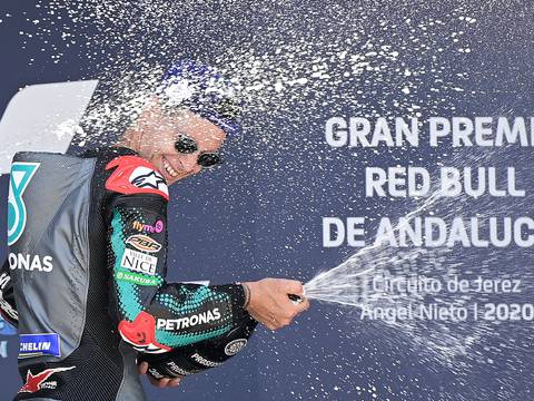 Fabio Quartararo repite triunfo en Jerez y lidera clasificación del MotoGP