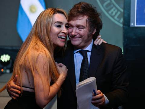Javier Milei anuncia ruptura con su novia, la actriz Fátima Florez