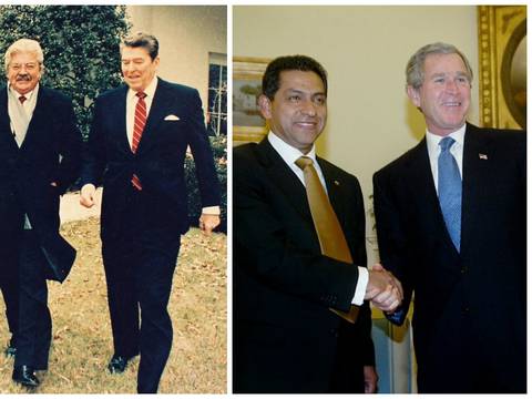 Desde 1942, nueve presidentes ecuatorianos visitaron a sus pares en Estados Unidos