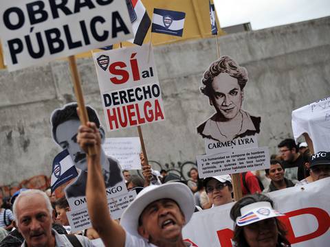 Masivas protestas contra el gobierno en Costa Rica