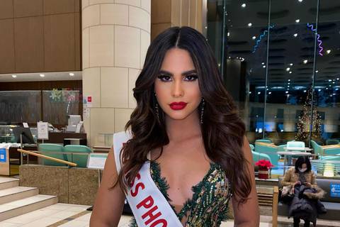 Valeria Gutiérrez no trae la corona de Miss International, pero sí la cinta de Miss Fotogénica