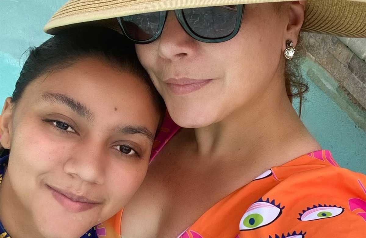 Olga Tañón feliz: su hija Gabriella ya fue adoptada por su esposo