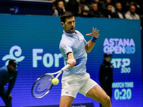 Novak Djokovic gana el Astana Open y llega a 90 en su carrera