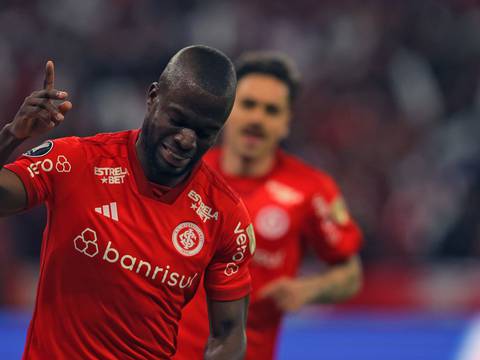 Enner Valencia sigue en racha y vuelve a marcar en el empate del Inter de Porto Alegre por el Brasileirão