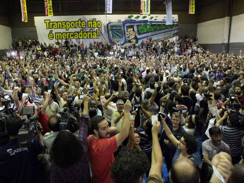 Huelga en el metro de Sao Paulo se suspende por dos días