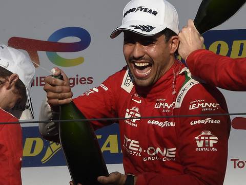 Juan Manuel Correa consigue el título de la European Le Mans Series con su equipo