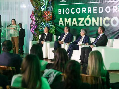 Ecuador tendrá un biocorredor amazónico para la gestión sostenible de la biodiversidad y el agua 