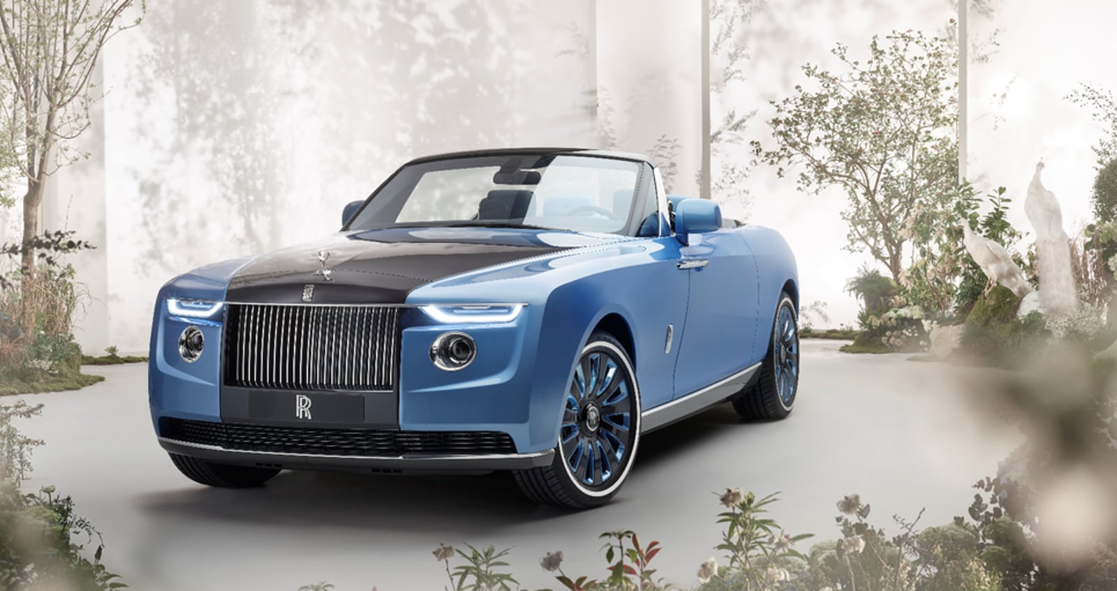 Rolls Royce Plata Sombra Cubierta Superior Calidad Superior verano e invierno Cubierta de protección
